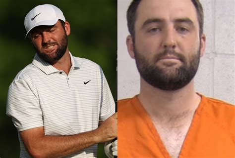 In Photos: Scottie Scheffler mugshot after arrest at PGA Championship 2024