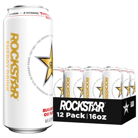 Rockstar Sugar Free Energy Drink Nutrition Facts