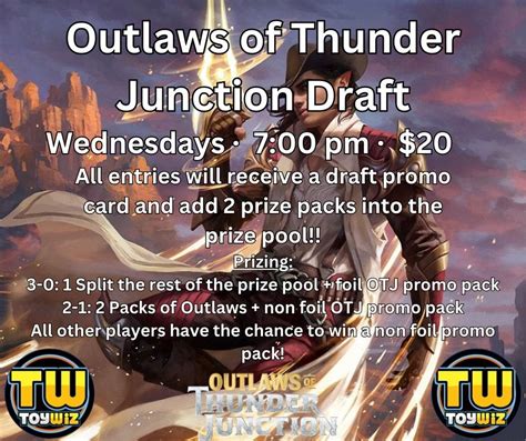 Outlaws of Thunder Junction Booster Draft, 347 W Route 59, Nanuet, NY ...