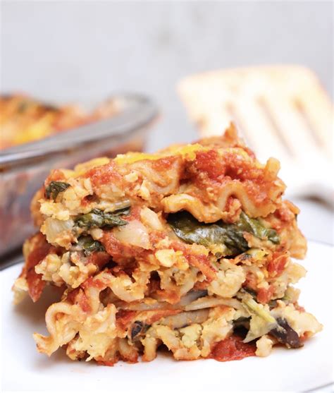 Gluten-Free Chickpea & Cashew Veggie Lasagna – Six Vegan Sisters