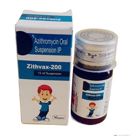 Zithvax- 200 Suspension Vaxova Drugs Pvt Ltd
