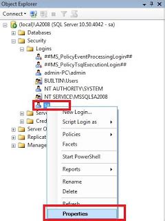 Image result for SQL Server SA Account Forgot Password