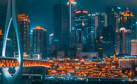风景城市夜景中国重庆高清壁纸_图片编号82638-壁纸网