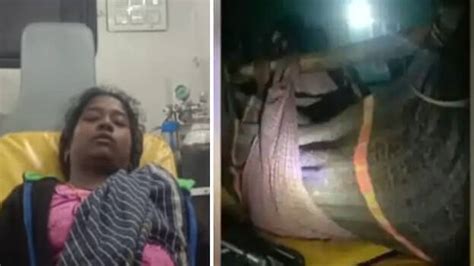 Pregnant woman carried to hospital in cloth cradle for kilometers as ...