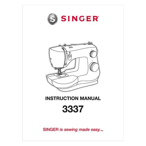 Singer Sewing Machine Model 3337 Manual 的图像结果