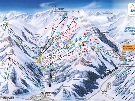 View the piste map of St Johann im Pongau