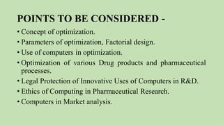 Image result for Computer Aided Formulation Development PPT