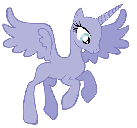 MLP Alicorn Base by warriorcatsbluestar1 on DeviantArt