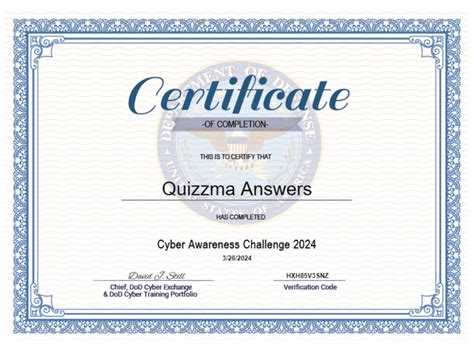 Cyber Awareness Challenge 2024 Answers » Quizzma