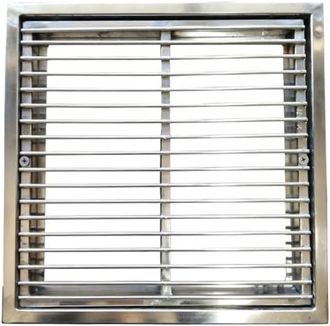 POOLTOOL Swimming Pool Main Drain Cover SS 304 Plate Frame, Floor Drain ...