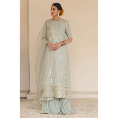 ICE BLUE OUTFIT | DYOT | Sheesham' 24 – Chaand Tara