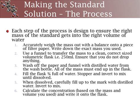 Image result for Standard Solution Examples
