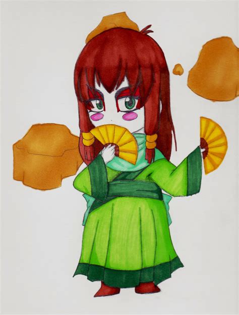 Chibi Kyoshi Warrior by SpectratheRestless on DeviantArt