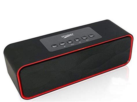 Portable Bluetooth Stereo Speaker, with 2x5W Acoustic Drivers, Dual ...