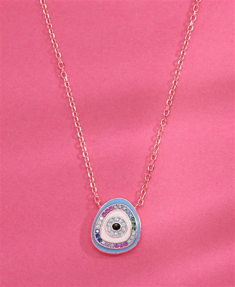 Guardian Gaze Chain Pendant – Silvostyle Jewellery