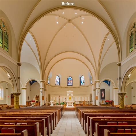 Before and After; St. Thomas the Apostle in Ann Arbor, Michigan ~ Liturgical Arts Journal