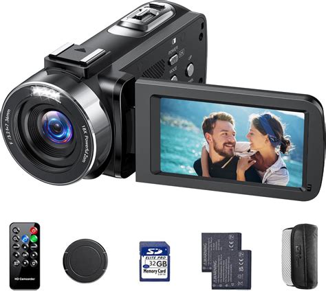 Amazon.com : Vivitar - 4K Camcorder Ultra HD Lens, 4K Camera for Video ...