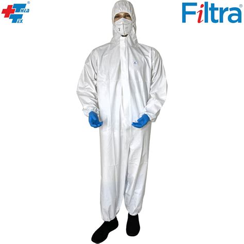 Type 5/6 White Medical Coveralls - Pack of 2 – FILTRA® Store