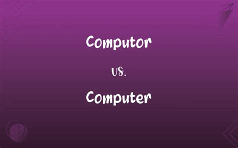 Image result for Computer Etymology