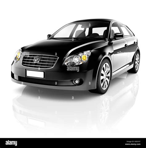 Black Sedan Car Stock Photo - Alamy