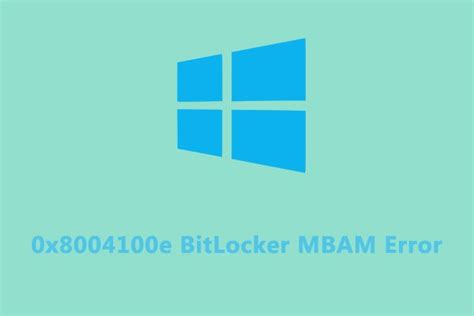 BitLocker Error Invalid Namespace 的图像结果