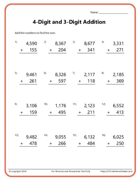 Math Addition Worksheets 的图像结果