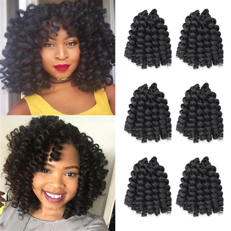 ROKTRESS Wand Curl Crochet Hair – Jamaican Bounce Crochet India | Ubuy
