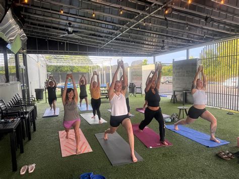 Beer Yoga-Outdoors at Golf Pub Social, Golfpubsocial, Fernandina Beach ...