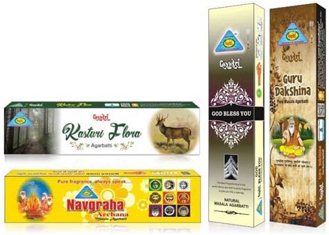 Gayatri Pure Masala Agarbatti Mix Combo | Premium Hand Rolled Incense ...