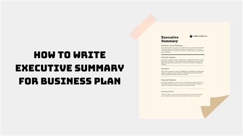 Executive Summary Paragraph Example 的图像结果