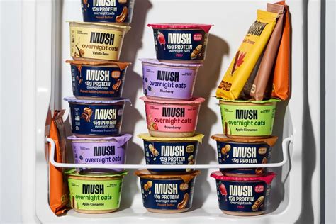 Mush Protein Overnight Oats prioritizes protein with 15g per pot