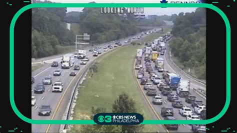 I-95 traffic: NB lanes near Highland Avenue reopened - CBS Philadelphia