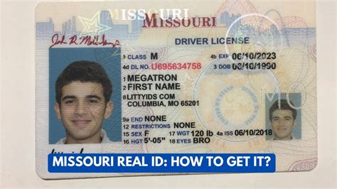 Missouri Real ID: How to Get It?