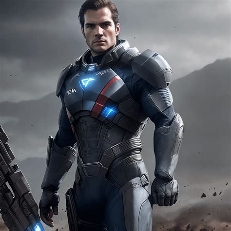 Concept: Henry Cavill as Commander Shepard in Mass Effect Movie/Show ...