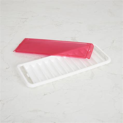 Buy Creston-Monacco Solid Ice Trays - Plastic - Ice Tray With Lid - 33 ...