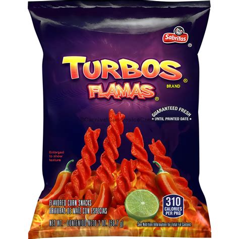 Turbos Flamas 2 Oz – Carnival Candies & Ice Cream Inc.