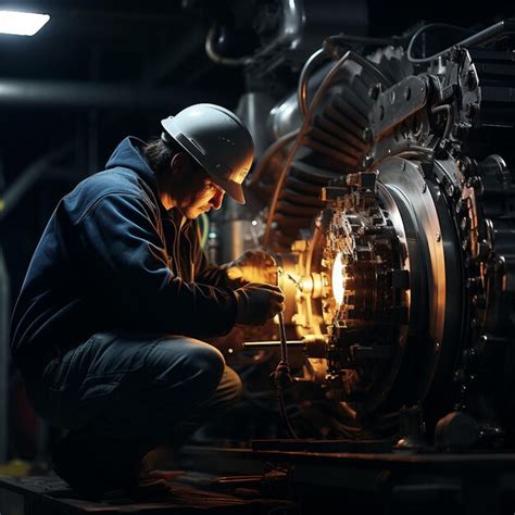 Mechanic at work professional services in action | Premium AI-generated ...