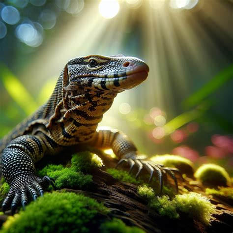 Monitor Lizard 的图像结果
