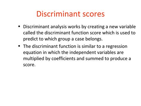T18 discriminant analysis | PPT