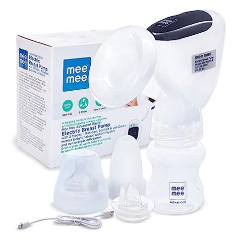Buy Mee Mee Advanced Digital Electric Breast Pump - 3 Modes for Gentle ...