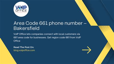 Area Code 661 phone number - Bakersfield - VoIP Office