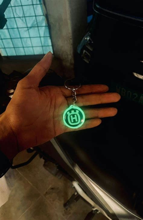 HUSQVARNA | Keychain | Glow in dark – Mi Glow Store
