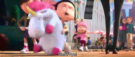 Fluffy Unicorn Despicable Me Gif