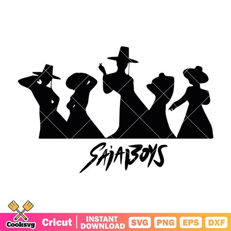 Saja boys silhouette svg, saja boys svg, kpop saja boys svg – Cooksvg