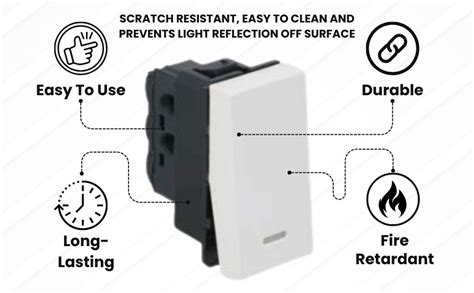 Legrand Arteor Indicator White Switch(16A) : Amazon.in: Home Improvement