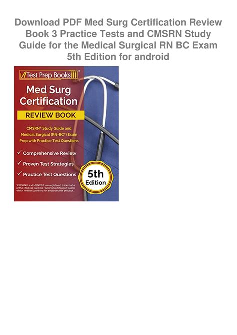 PPT - Download PDF Med Surg Certification Review Book 3 Practice Tests ...