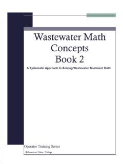Image result for Wastewater Collection Math