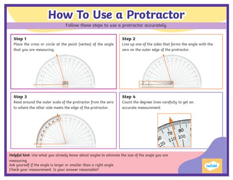 Image result for How to Use a Protractor