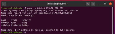 Nmap Command Examples 的图像结果