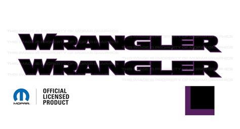Decal Mods Wrangler Hood Graphic Vinyl Decal Fits Jeep Wrangler ...